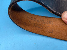 Charger l'image dans la galerie, Original British Army Officer's Sam Browne Leather Shoulder Belt Marked 37" Long - The Militaria Shop