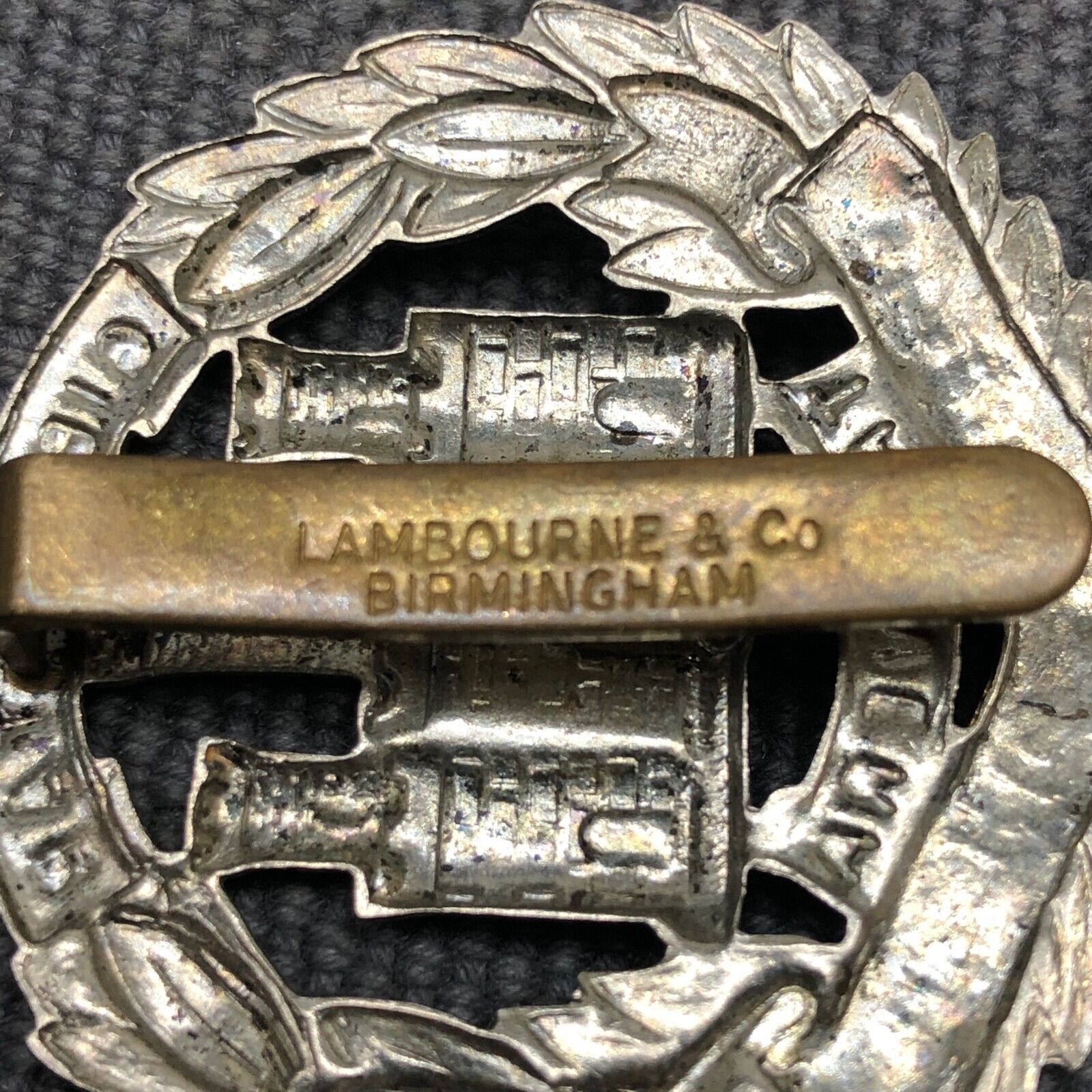 Original WW2 British Army Cap Badge - West Yorkshire Regiment - The Militaria Shop