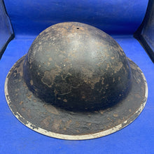 Charger l'image dans la galerie, Original WW2 British Army Mk2 Brodie Combat Helmet - The Militaria Shop