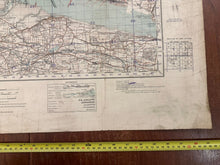 Load image into Gallery viewer, Original WW2 British Army GSGS Map of Scotland - RARE Hand Annotated Fire Ranges - The Militaria Shop