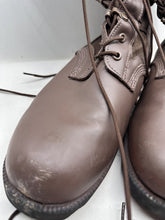 Load image into Gallery viewer, British Army Surplus Brown Leather Combat Boots - WP - Size UK 11 L - The Militaria Shop