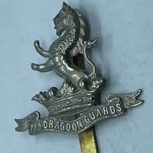 Load image into Gallery viewer, Original British Army WW1 7th Dragoon Guards Cap Badge - The Militaria Shop