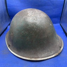 Load image into Gallery viewer, Original WW2 Mk3 Canadian / British Army Turtle Helmet High Rivet - The Militaria Shop
