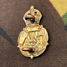 Load image into Gallery viewer, Original British Army Collar Badge - Women's Royal Army Corps - The Militaria Shop