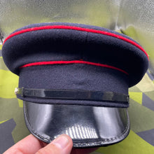 Load image into Gallery viewer, Original British Army Royal Engineers Peaked Cap - Size 54cm - The Militaria Shop