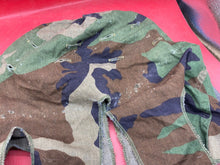 Load image into Gallery viewer, Original US Army M1 Camo Helmet Cover - Vietnam Found - Combat Worn - The Militaria Shop