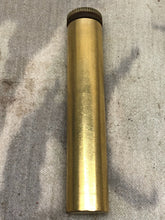 Charger l'image dans la galerie, Original WW2 British Army SMLE Lee Enfield Brass Oil Bottle - Well Cleaned - The Militaria Shop