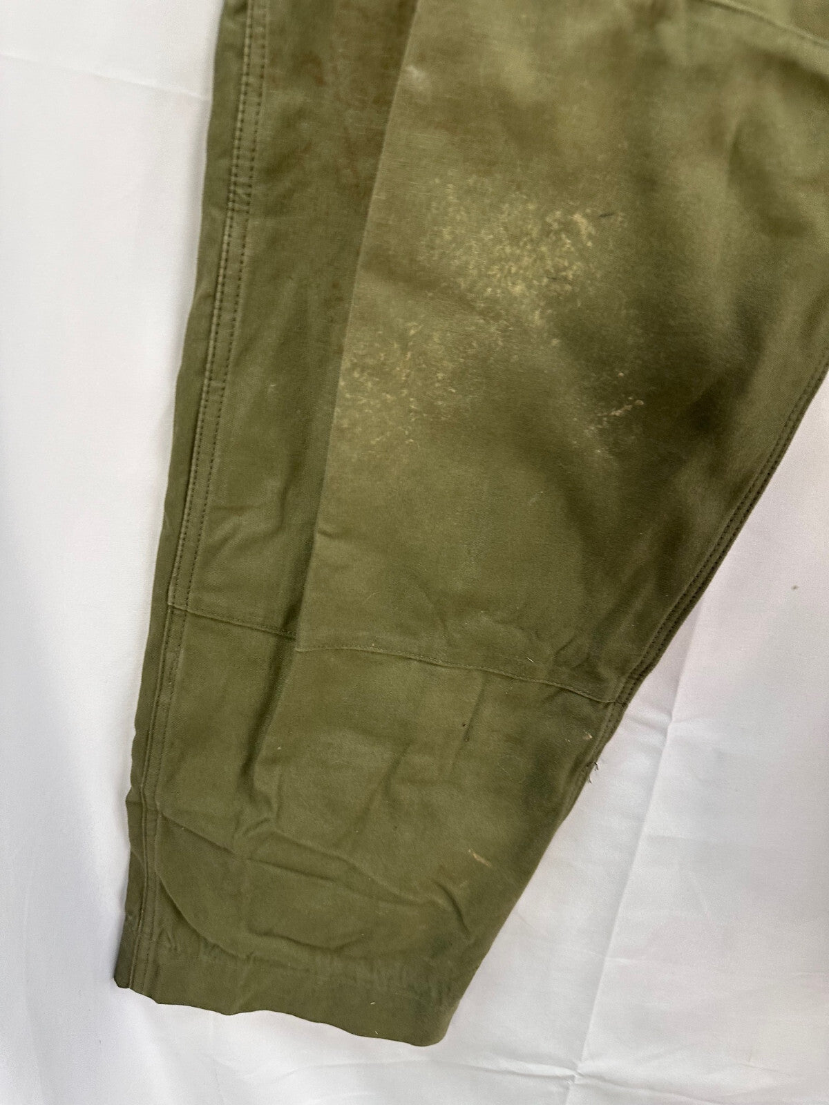 Genuine British Army 1960 Pattern Combat Trousers OD Green - Size 2 - 33" Waist - The Militaria Shop