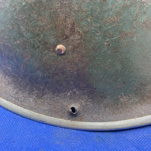 Load image into Gallery viewer, Original WW2 Mk3 Canadian / British Army Turtle Helmet High Rivet - The Militaria Shop
