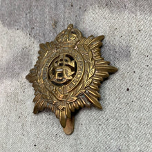 Load image into Gallery viewer, Original WW1 British Army Serice Corps ASC Cap Badge - King's Crown - The Militaria Shop