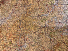 Load image into Gallery viewer, Original WW2 British Army RAF Navy Base Map of England - Midlands - Birmingham - The Militaria Shop