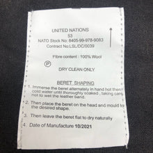 Lade das Bild in den Galerie-Viewer, Genuine British Army Forces Beret - UN United Nations - Size 53 - The Militaria Shop