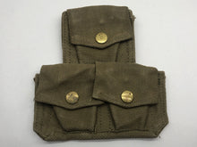 Charger l'image dans la galerie, Genuine 37 Pattern Army 3 Pocket Rifle Pouch - WW2 British Army Style - The Militaria Shop