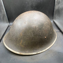 Load image into Gallery viewer, Original WW2 British/Canadian Army Mk3 "Turtle" Combat Helmet - The Militaria Shop