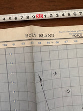 Charger l'image dans la galerie, Original WW2 British Army GSGS OS Map of England - Holy Island - The Militaria Shop