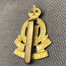 Load image into Gallery viewer, Original WW2 British Army Cap Badge - Royal Army Ordnance Corps - The Militaria Shop