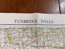 Load image into Gallery viewer, Original WW2 British Army GSGS OS Map England - Tunbridge Wells - The Militaria Shop