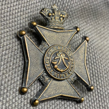 Load image into Gallery viewer, British Army Victorian King's Royal Rifle Corps (K.R.R.C.) Militia Cap Badge - The Militaria Shop
