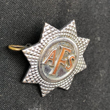 Load image into Gallery viewer, Original British Army Cap Badge - Auxiliary Fire Service - The Militaria Shop