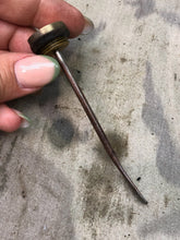 Load image into Gallery viewer, Original WW1 British Army SMLE Enfield Brass Oil Bottle - P-H Maker Marked - The Militaria Shop