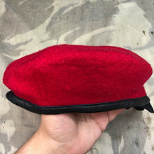Load image into Gallery viewer, Genuine British Army Forces Beret - RMP Royal Military Police - Size 56 - The Militaria Shop