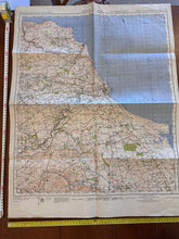 Load image into Gallery viewer, Original WW2 British Army GSGS OS Map England & Wales - Berwick Upon Tweed - The Militaria Shop