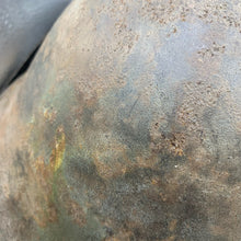 Charger l'image dans la galerie, Original British/Canadian Army WW2 Mk3 Turtle High Rivet Combat Steel Helmet - The Militaria Shop