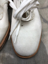 Load image into Gallery viewer, Genuine British Army Women's White Summer Shoes - WW2 Pattern - Size UK 3 M - The Militaria Shop