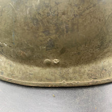 Load image into Gallery viewer, Original WW2 French Army M1926 Adrian Helmet Complete with Liner & Chinstrap - The Militaria Shop