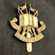 Charger l'image dans la galerie, Original British Army Cap/Beret Badge - Army Education Corps AEC - The Militaria Shop