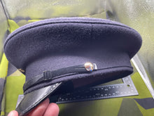 Charger l'image dans la galerie, Original British Army Royal Corps of Signals Peaked Cap - Size 56cm - The Militaria Shop