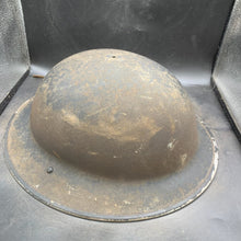 Load image into Gallery viewer, Original WW2 British Home Front Civil Defence Wardens Helmet - The Militaria Shop