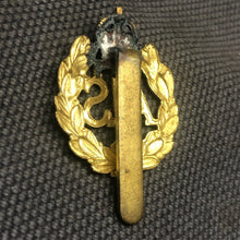 Load image into Gallery viewer, Original WW2 British Army Cap Badge - Auxiliary Territorial Service - The Militaria Shop
