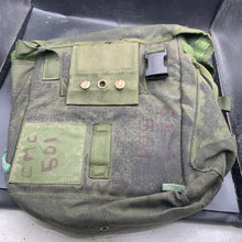 Lade das Bild in den Galerie-Viewer, Genuine British Army Surplus OD Green Gas Mask Bag Haversack - The Militaria Shop