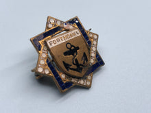 Charger l'image dans la galerie, Unknown Navy Porthoawl Lapel Pin Badge - The Militaria Shop