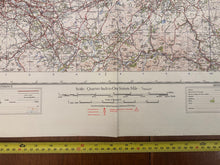 Load image into Gallery viewer, Original WW2 British Army RAF Navy Base Map of Scotland - The Forth, Clyde & Tay - The Militaria Shop