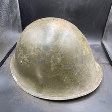 Load image into Gallery viewer, Original WW2 British/Canadian Army Mk3 "Turtle" Combat Helmet - The Militaria Shop