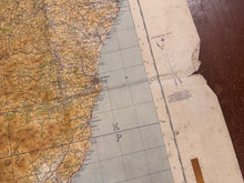 Load image into Gallery viewer, Original WW2 British Army RAF Navy Base Map of Scotland - The Eastern Highlands - The Militaria Shop
