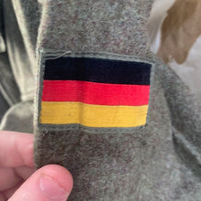 Load image into Gallery viewer, West German Field Jacket Green Wool Shirt Military Uniform Germany - 35" Chest - The Militaria Shop