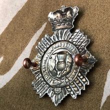 Load image into Gallery viewer, Original British Army Duke of Edinburgh's Own Volunteer Battalion Cap Badge - The Militaria Shop