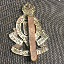 Load image into Gallery viewer, Original WW2 British Army Cap Badge - Royal Army Ordnance Corps RAOC - The Militaria Shop