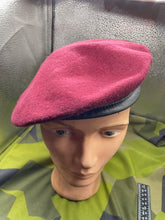 Load image into Gallery viewer, Original British Army Parachute Regiment / Airborne Forces Red Beret - Size 57 - The Militaria Shop