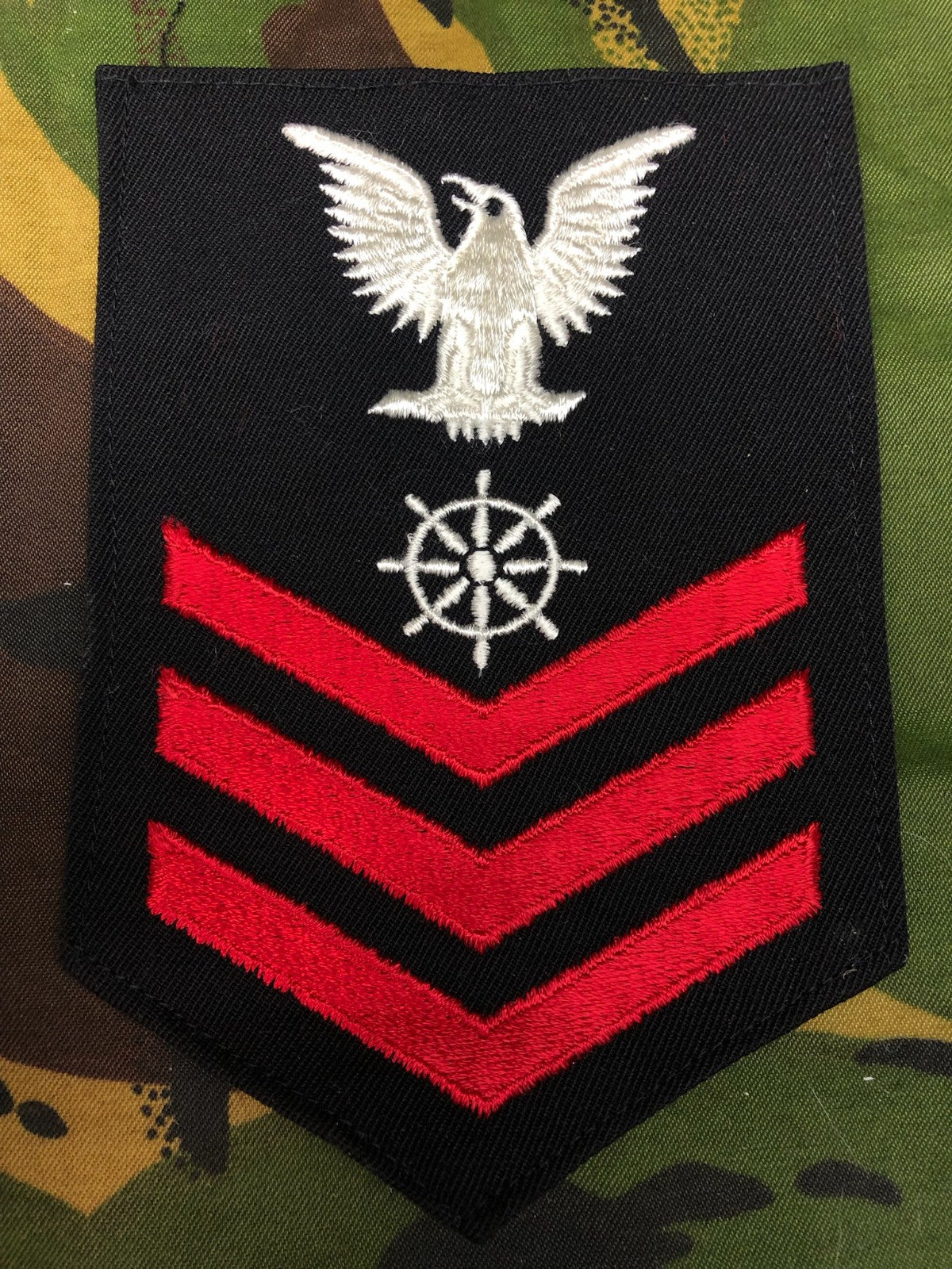 Genuine US Navy Quatermaster Patch / Badge - The Militaria Shop