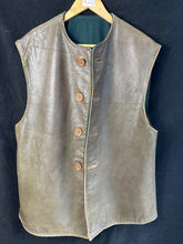 Load image into Gallery viewer, Original WW2 British Army No.2 Camouflaged Leather Jerkin - Size 1 - 1945 Dated - The Militaria Shop