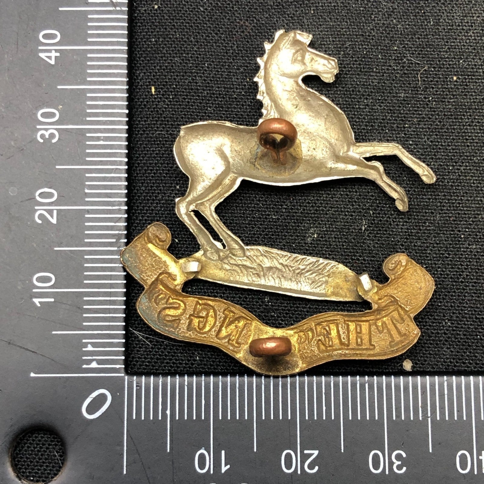 Original WW2 British Army Cap Badge - King's Regiment (Liverpool) - The Militaria Shop