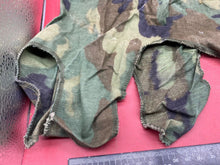 Load image into Gallery viewer, Original US Army M1 Camo Helmet Cover - Vietnam Found - Combat Worn - The Militaria Shop