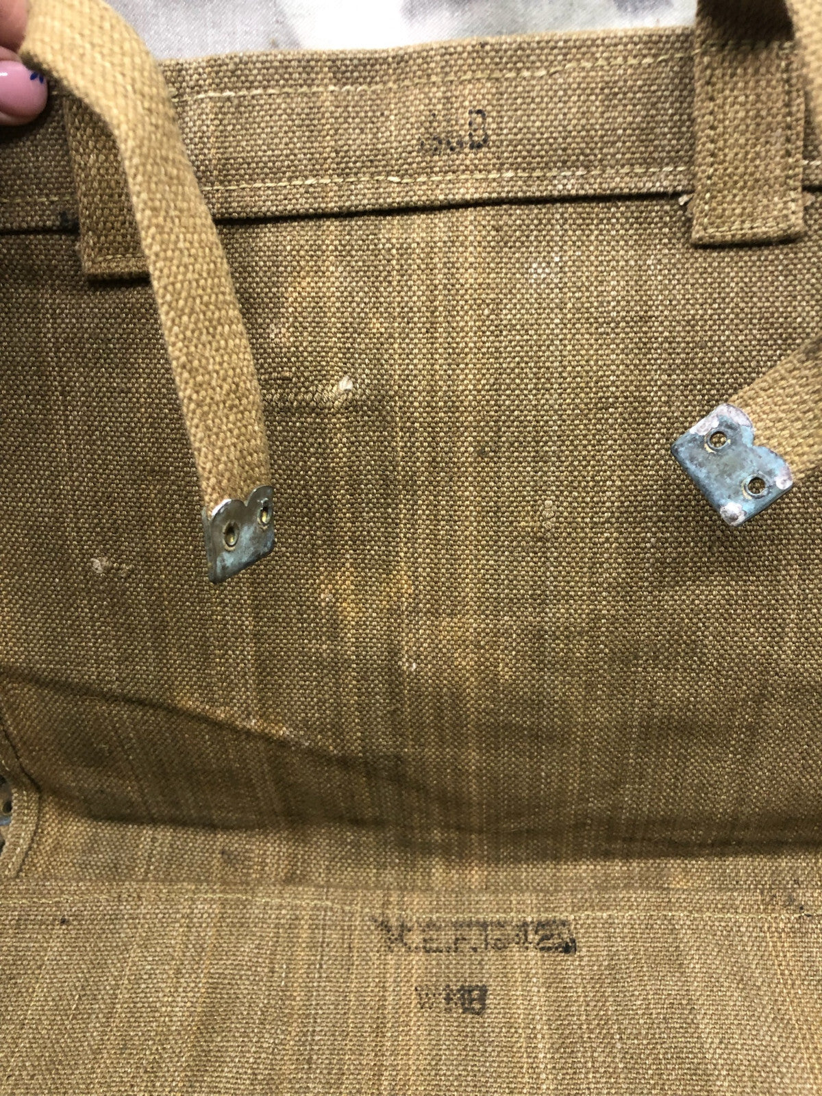 Original WW2 British Army 37 Pattern Large Pack Indian Made - New Old Stock - The Militaria Shop