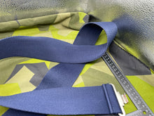 Load image into Gallery viewer, Original British Royal Navy Blue Canvas Stable Belt - Approx 46" Waist - The Militaria Shop