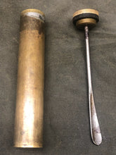 Load image into Gallery viewer, Original WW1 / WW2 British Army SMLE Lee Enfield Brass Oil Bottle EFD Marked - The Militaria Shop