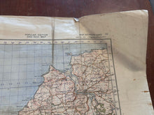Lade das Bild in den Galerie-Viewer, Original WW2 British Army OS Map of Great Britain - St David's & Cardigan - The Militaria Shop
